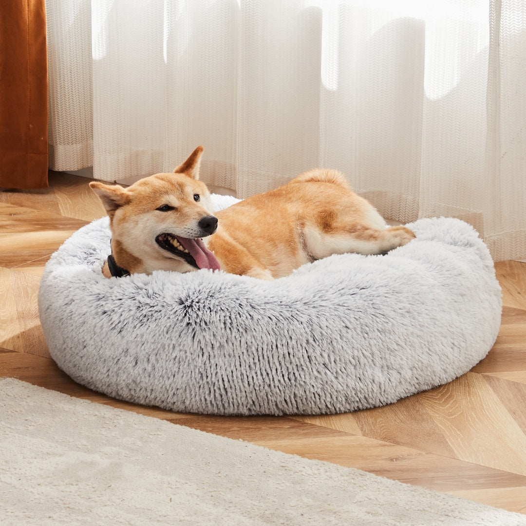 Plush Donut Dog Bed, XL – photo 5