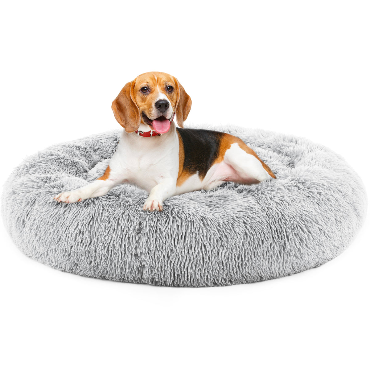 Plush Donut Dog Bed, XL