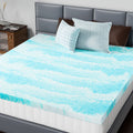 Gel Memory Foam Mattress Topper, Queen