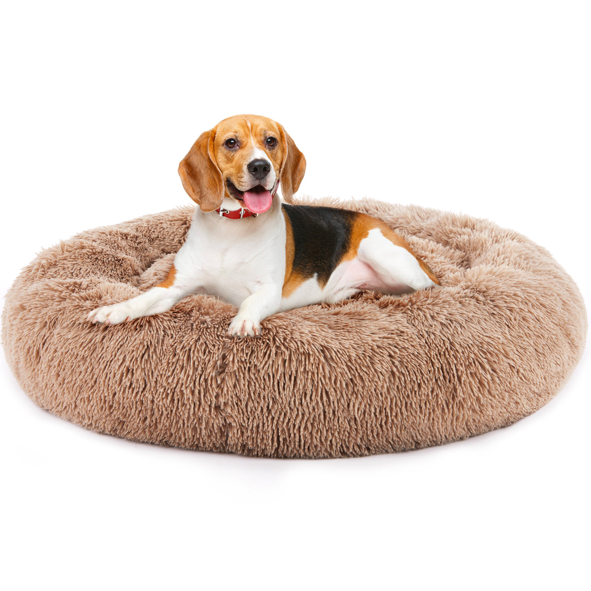 Plush Donut Dog Bed, XL – photo 2