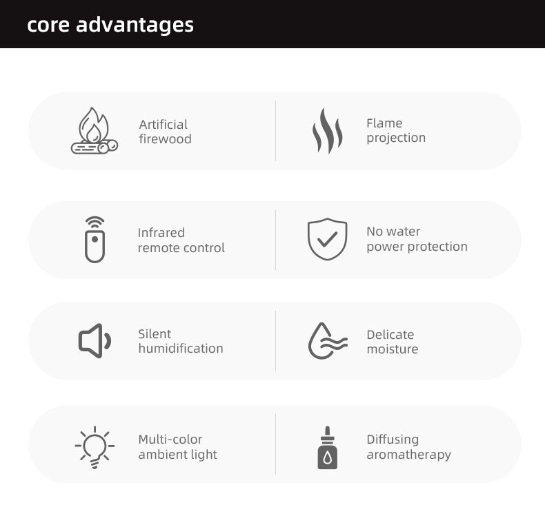 Flame Effect Aroma Diffuser – photo 12