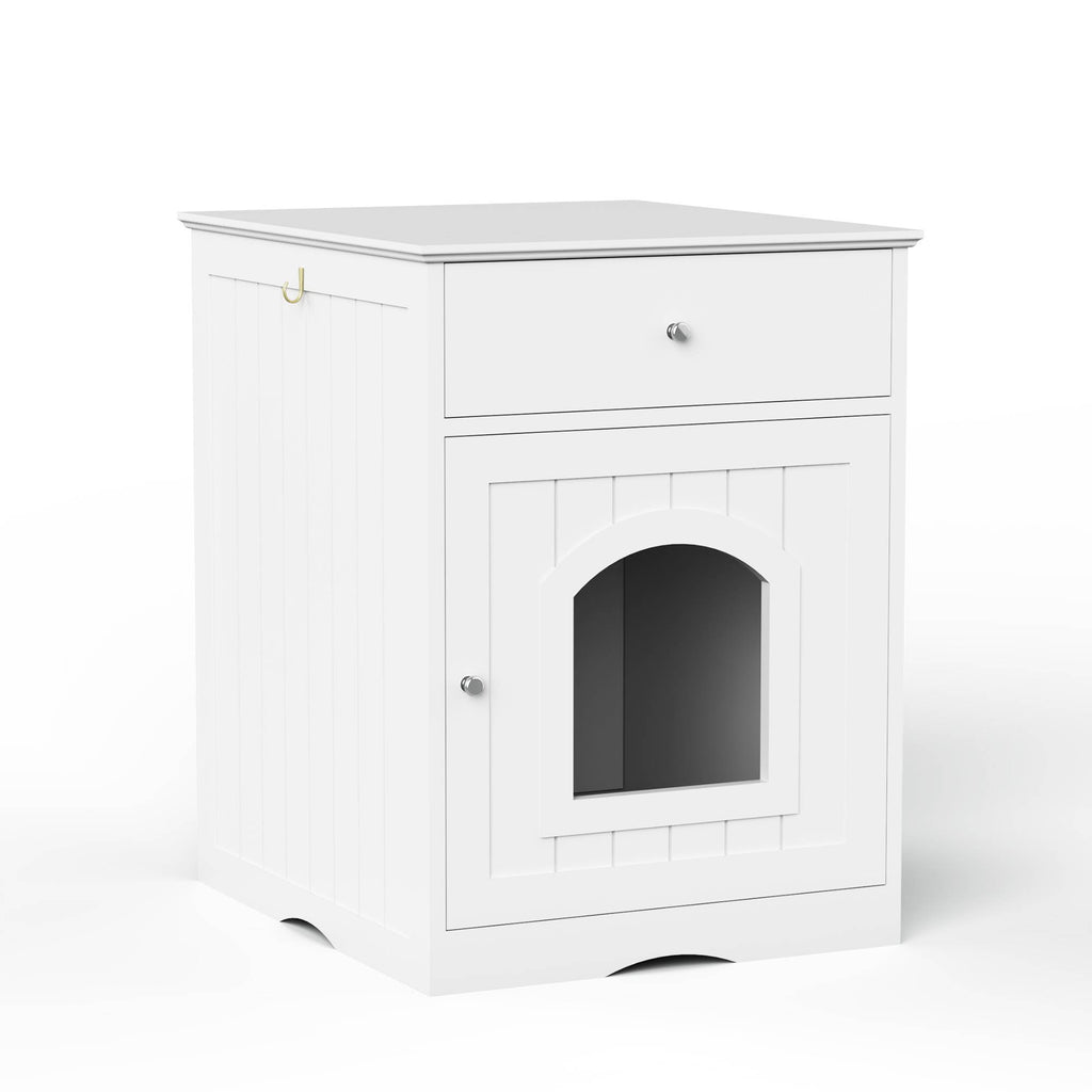 Litter Box Cabinet with Drawer – photo 3