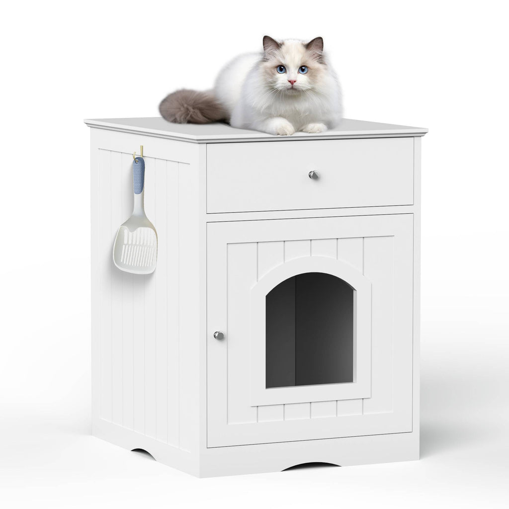 Litter Box Cabinet with Drawer – photo 6