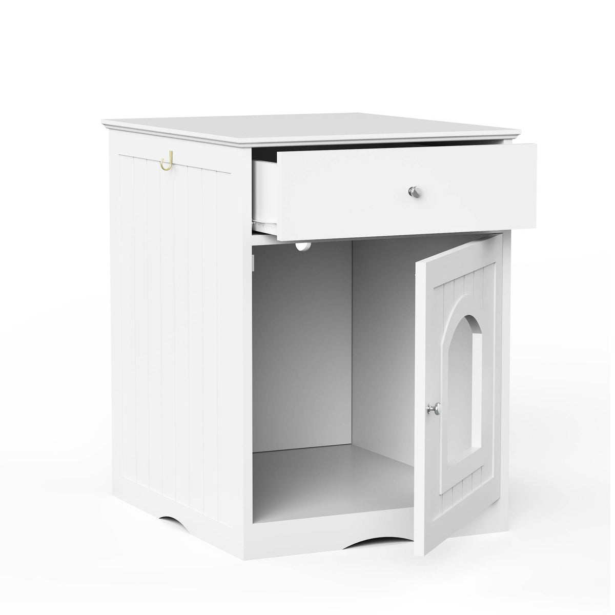 Litter Box Cabinet with Drawer – photo 5